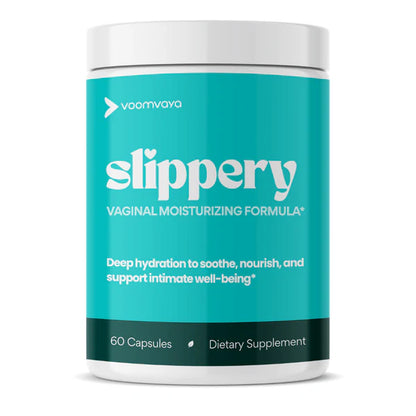Slippery -  The FIRST & ONLY natural vaginal dryness supplement
