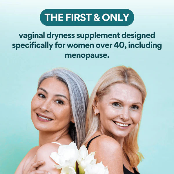 Slippery -  The FIRST & ONLY natural vaginal dryness supplement